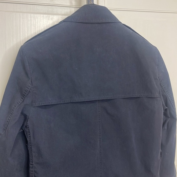 Vintage DSCP Man’s Army All Weather Trench Coat Black Size 38R - Picture 7 of 12